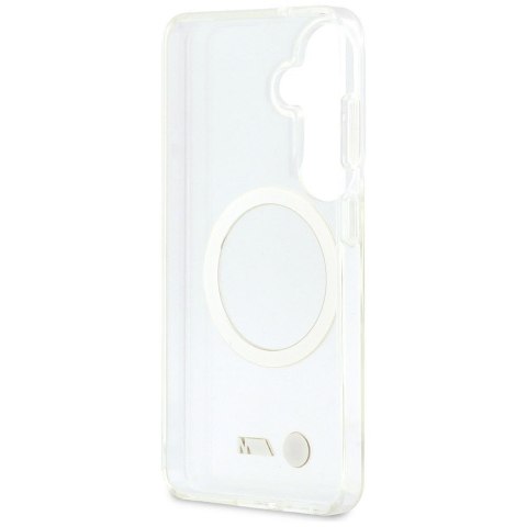 BMW futerał do SAMSUNG S26 BMHMS26S25HSMLKT (Magnetic IML Shockproof W/ Metal Logos) transparentny