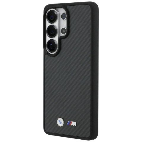 BMW futerał do SAMSUNG S26 Ultra BMHMS26L24CFMMK (Magnetic Kevlar W/ Logo) czarny