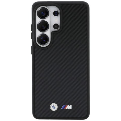 BMW futerał do SAMSUNG S26 Ultra BMHMS26L24CFMMK (Magnetic Kevlar W/ Logo) czarny