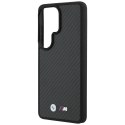 BMW futerał do SAMSUNG S26 Ultra BMHMS26L24CFMMK (Magnetic Kevlar W/ Logo) czarny
