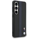 BMW futerał do SAMSUNG S26 kompatybilny z MagSafe BMHMS26S25PCPSKB (Perforated Stripe Logo) niebieski