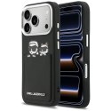 KARL LAGERFELD futerał do IPHONE 17 Pro KLHCP17L6PCSPKCK (PU W/ K&C Print & Pocket) czarny