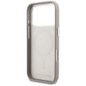 KARL LAGERFELD futerał do IPHONE 17 Pro kompatybilny z MagSafe KLHMP17L5PGFKHGG (PU FW W/ KHead Logo) szary