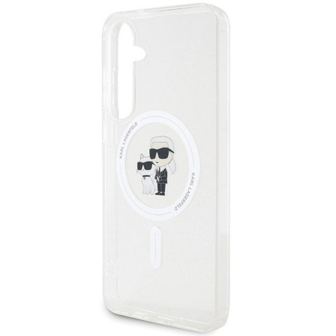KARL LAGERFELD futerał do SAMSUNG S24 KLHMS24SHGKCNOT (MAGSAFE IML KC) transparentny