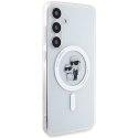 KARL LAGERFELD futerał do SAMSUNG S24 KLHMS24SHGKCNOT (MAGSAFE IML KC) transparentny