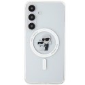 KARL LAGERFELD futerał do SAMSUNG S24 KLHMS24SHGKCNOT (MAGSAFE IML KC) transparentny