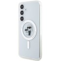 KARL LAGERFELD futerał do SAMSUNG S24 KLHMS24SHGKCNOT (MAGSAFE IML KC) transparentny