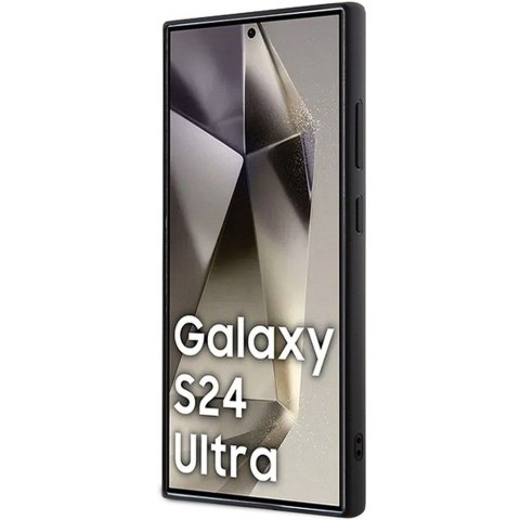 KARL LAGERFELD futerał do SAMSUNG S24 Ultra KLHCS24L3DRKINK (3D RUBBER IKONIK NFT) czarny