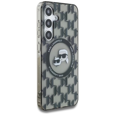 KARL LAGERFELD futerał do SAMSUNG S25 KLHMS25SHMCKMHK (Magnetic IML Metal Monogram KC Heads) czarny