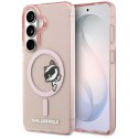 KARL LAGERFELD futerał do SAMSUNG S26 KLHMS26S6HCPSCP (Magnetic IML Peekaboo Choupette) różowy