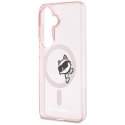 KARL LAGERFELD futerał do SAMSUNG S26 KLHMS26S6HCPSCP (Magnetic IML Peekaboo Choupette) różowy