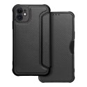 Etui z klapką na iPhone 11 Razor Book czarne
