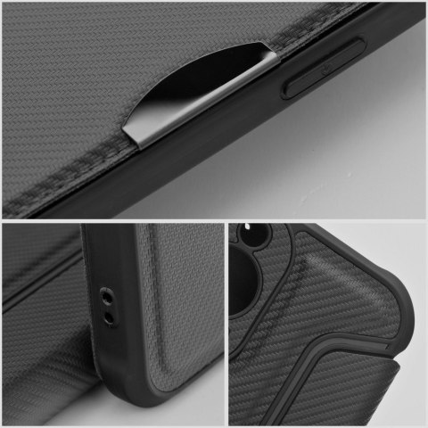 Etui z klapką na iPhone 7 / 8 / SE 2020 / SE 2022 Razor Book czarne
