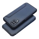 Etui z klapką na Samsung A12 / M12 Razor Book niebieskie