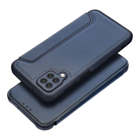 Etui z klapką na Samsung A12 / M12 Razor Book niebieskie