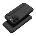 Etui z klapką na iPhone 17 PRO Razor Book czarne