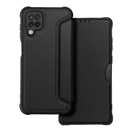 Etui z klapką na Samsung A12 / M12 Razor Book czarne