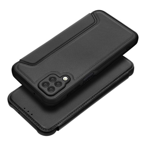 Etui z klapką na Samsung A12 / M12 Razor Book czarne