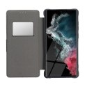 Etui z klapką na Samsung A15 4G / A15 5G Razor Book ciemnozielone