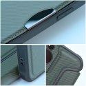 Etui z klapką na Samsung A15 4G / A15 5G Razor Book ciemnozielone