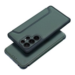 Etui z klapką na Samsung A16 5G Razor Book ciemnozielone