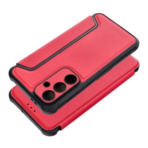 Etui z klapką na Samsung A16 5G Razor Book czerwone