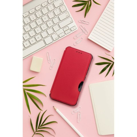Etui z klapką na Samsung A16 5G Razor Book czerwone