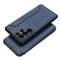 Etui z klapką na Samsung A17 5G Razor Book niebieskie
