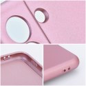 Futerał do iPhone 13 Metallic różowy