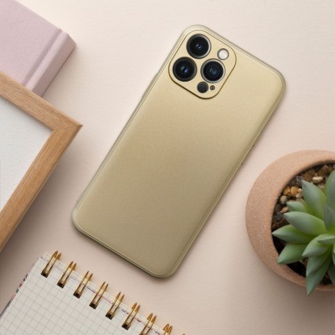 Futerał do iPhone 16 PLUS Metallic złoty