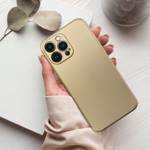 Futerał do iPhone 16 PLUS Metallic złoty