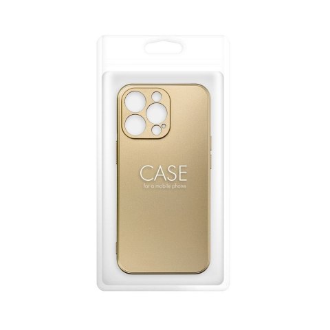 Futerał do iPhone 16 PLUS Metallic złoty