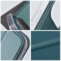 Etui z klapką na Motorola G84 Smart Magneto ciemnozielone
