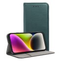Etui z klapką na Honor X8c Smart Magneto ciemnozielone