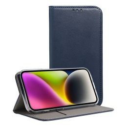 Etui z klapką na iPhone 17 PRO Smart Magneto granatowe