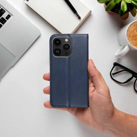 Etui z klapką na iPhone 17 PRO Smart Magneto granatowe