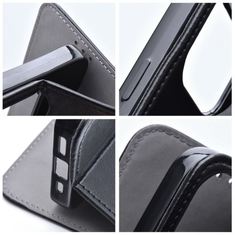 Etui z klapką na Motorola G56 5G Smart Magneto czarne