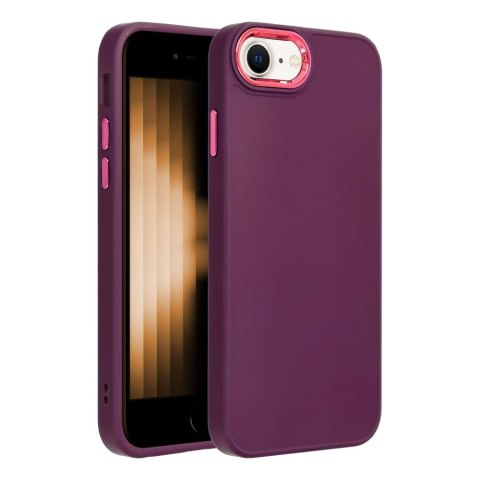 Futerał do iPhone 7 / 8 / SE 2020 / SE 2022 Frame fioletowy