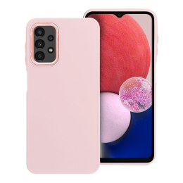 Futerał do Samsung A13 4G Frame pudrowy róż