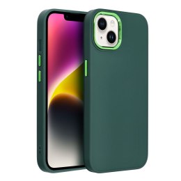 Futerał do Xiaomi Redmi Note 9 Frame zielony