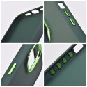 Futerał do Xiaomi Redmi Note 9 Frame zielony