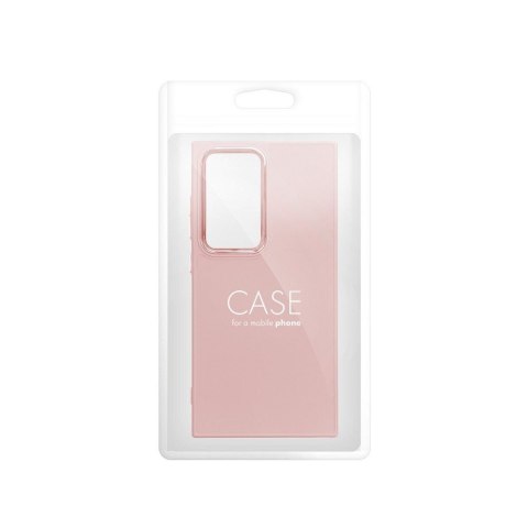 Futerał do Samsung A53 5G Frame pudrowy róż
