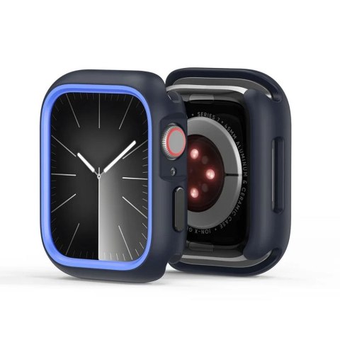 DUX DUCIS futerał BAMO do Apple Watch serii 10 42 mm czarno niebieski