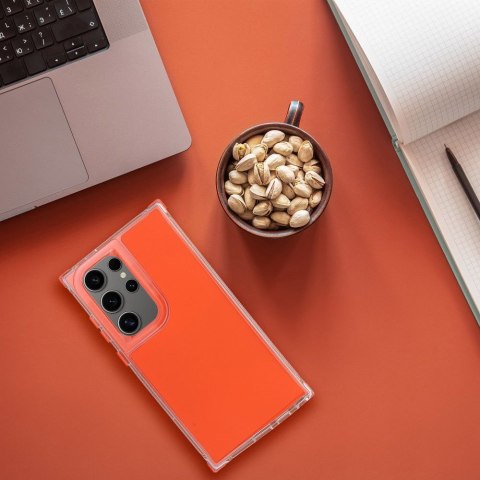 Etui na Samsung A56 5G Matrix pomarańczowe