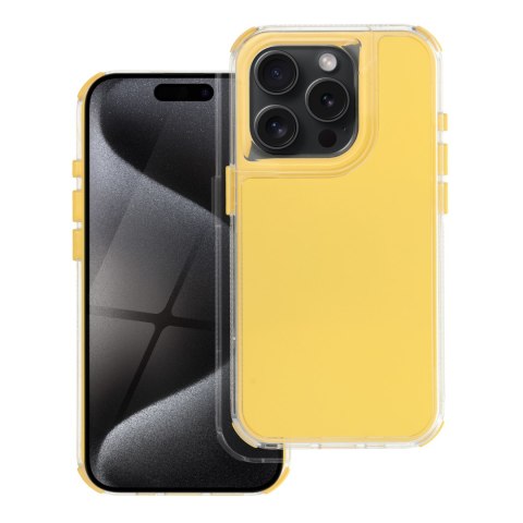 Futerał do iPhone 13 PRO Matrix żółty