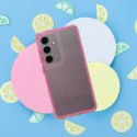 Futerał do Samsung A36 5G Matrix Clear pudrowy róż