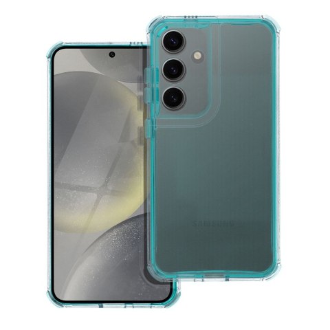 Futerał do Samsung S25 Matrix Clear miętowy