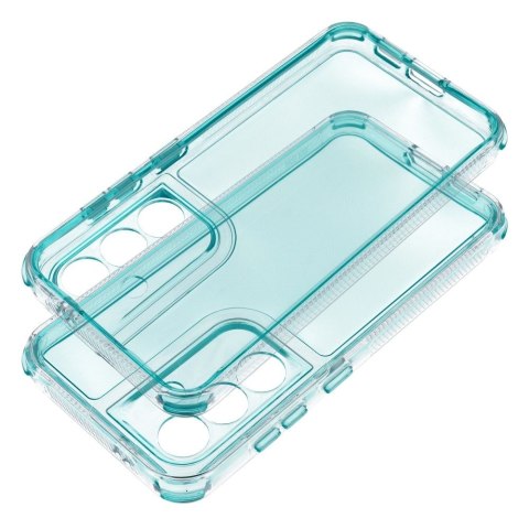 Futerał do Samsung S25 Matrix Clear miętowy