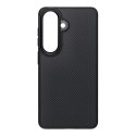 Etui na Samsung S26 Carbon Elite Mag Cover zgodny z MagSafe czarny