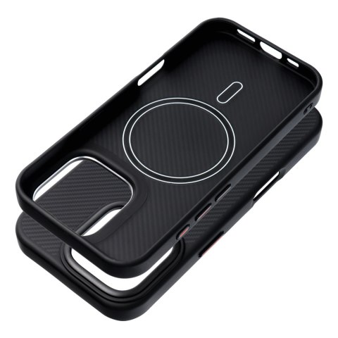 Etui na iPhone 14 PRO MAX Carbon Elite Mag Cover zgodny z MagSafe czarny